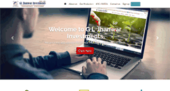 Desktop Screenshot of gljhanwarinvestments.com